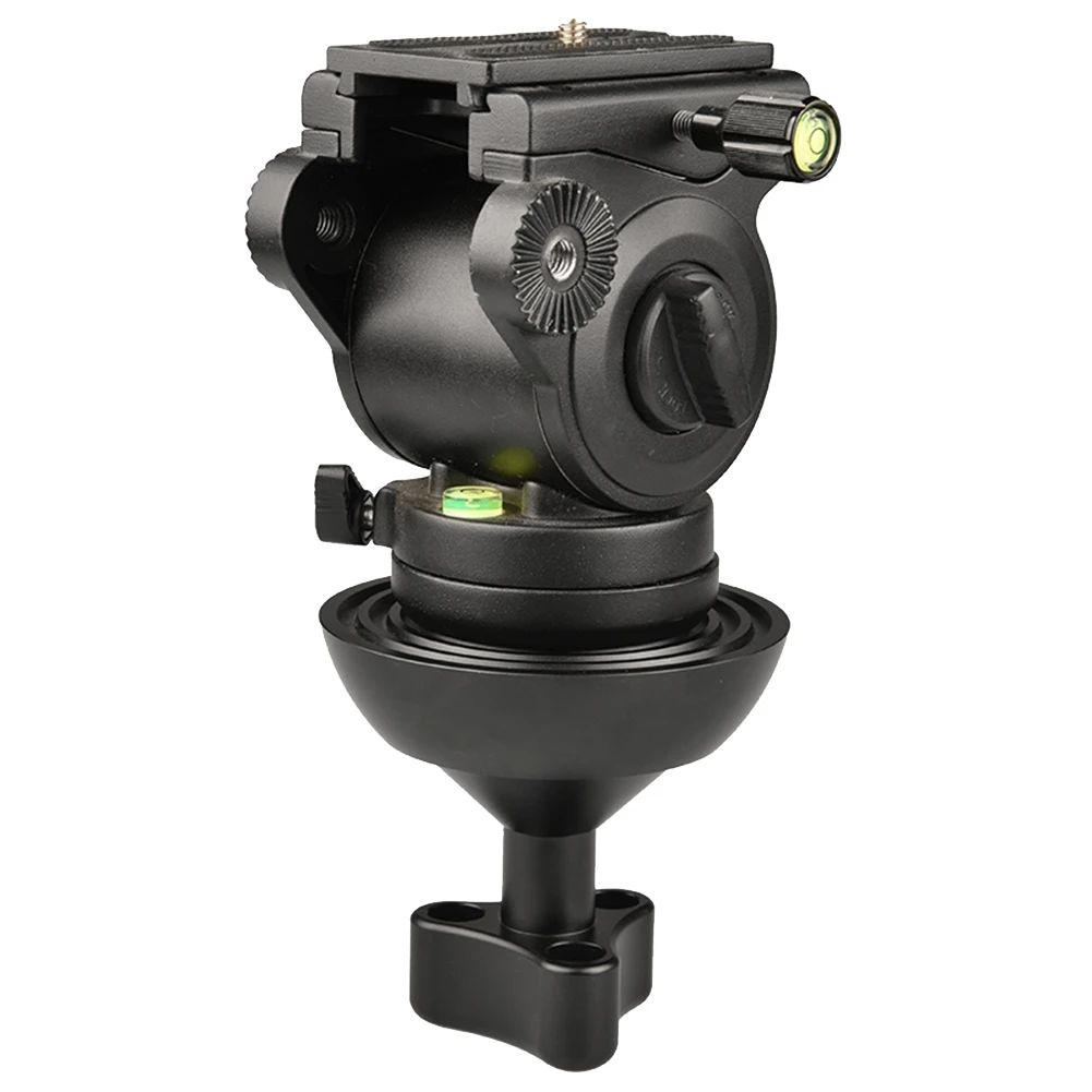 A98Z 100Mm Half Ball Video Bowl Tripod Apex Head Adapter For Weifeng Bogen 3/8 Inch Stud Mount