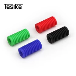 Motorcycle Shift Gear Lever Rubber Cover Sleeve Foot Peg Toe Gel Pad Pedal Accessories For Ducati Bmw Suzuki Ktm Triumph Harley