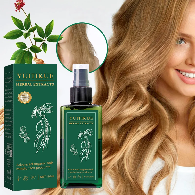 YUITIKUE Herbal Extracts Hair Spray, Moisturizing & Fluffy, Firm Dense Hair, Strengthen Roots for All Hair Types