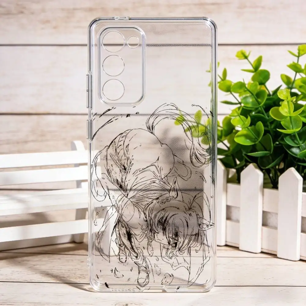 Game Anime Umamusume Pretty Phone Case For Samsung Galaxy S24 S25 S23 S22 S21 Plus S24 S25 Transparent Cover Case
