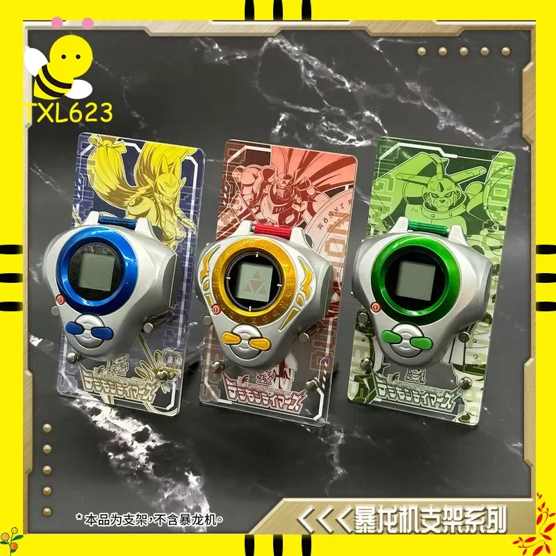 

Новинка 2026: Digimon D-Ark Digivice с цветным экраном, виртуальный питомец с подставкой, коллекционная настольная игрушка-украшение