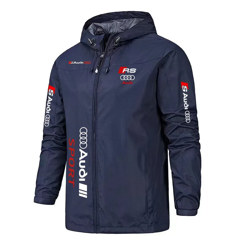 

Audi Windproof Waterproof Motorcycle Jacket for Daily Travel Casual Outdoor Use