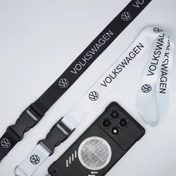 For Volkswagen VW Motorrad Lanyard Nylon Printing Emblem Style White Keychain motorcycle accessories gadget auto Fashion Gift