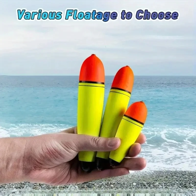 4pcs EVA Fishing Float Foam Plastic Sea Rock Fishing Striking Floats 20/30/50/60/80g Fishing Bobber Flotador Peche Boia Tackle