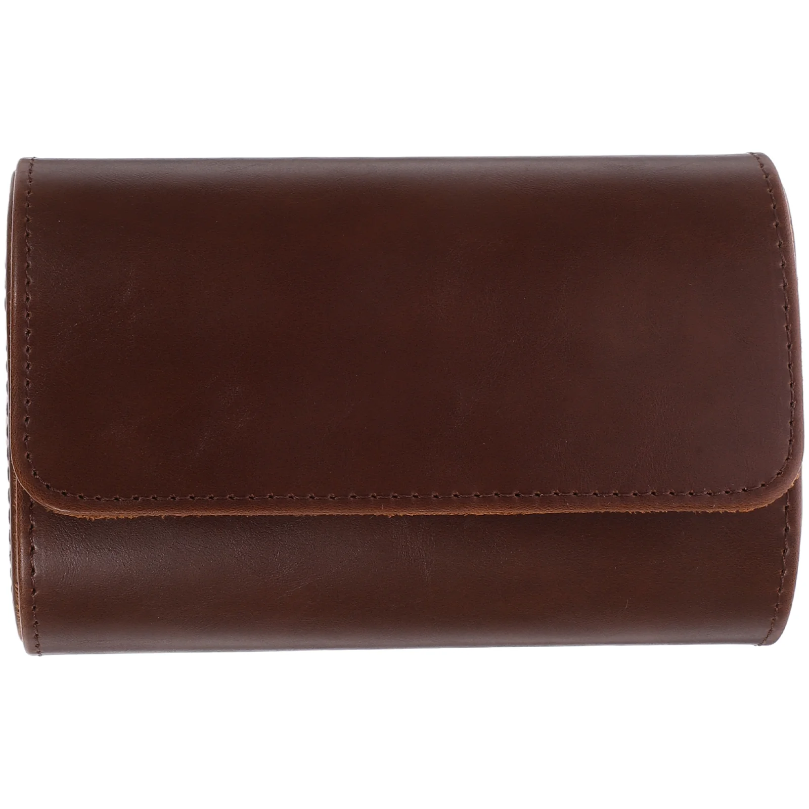 Watch Case Storage Box Travel Jewelry Boxes for Women Elasticity Portable Light Brown Cases Organizer Wrist