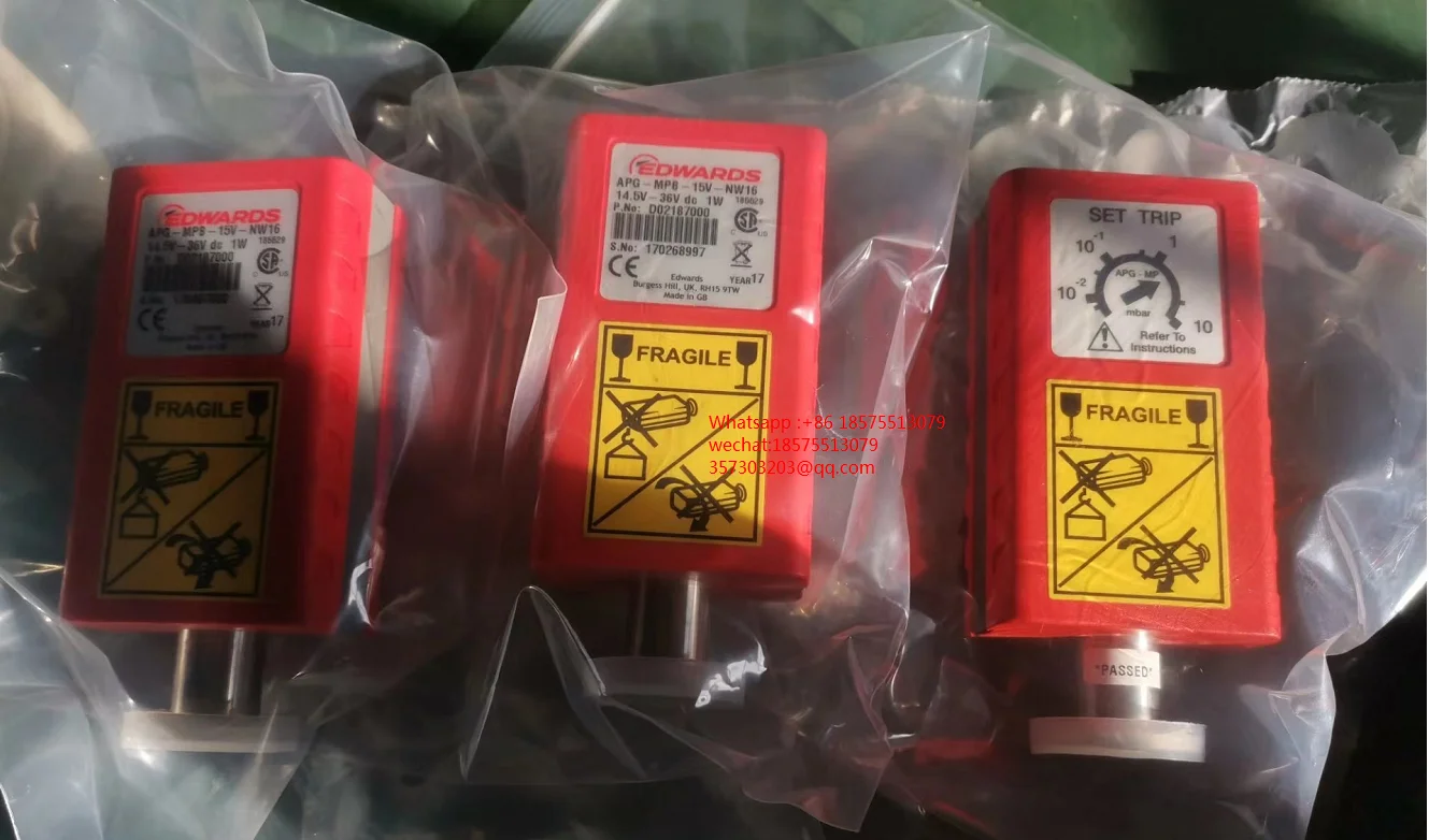 

Edwards APG-MPB-15V-NW16 Vacuum Gauge D02187000 170268997