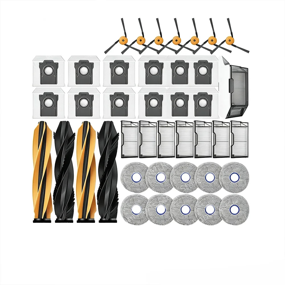 Replacement Kit Side Brush Filter Mop Pad Dust Bag For Dreame For X60 Max/ Ultra Complete Robot Vacuum Cleaner