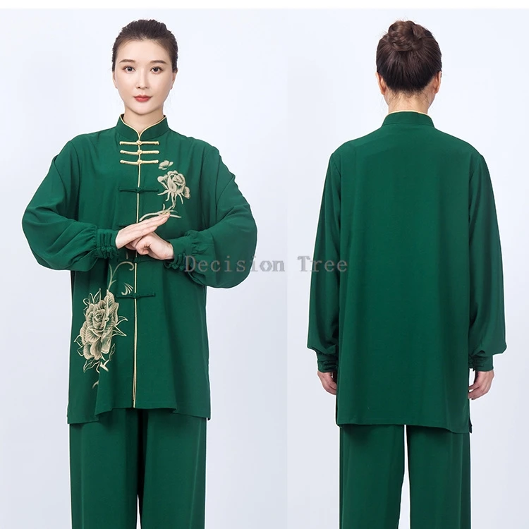 tenue-de-pratique-quotidienne-de-tai-chi-et-de-boxe-2026-vetements-d'exercice-matinal-en-brocart-a-huit-sections-chinois-tenue-haut-de-gamme-de-tai-chi-et-de-kung-fu