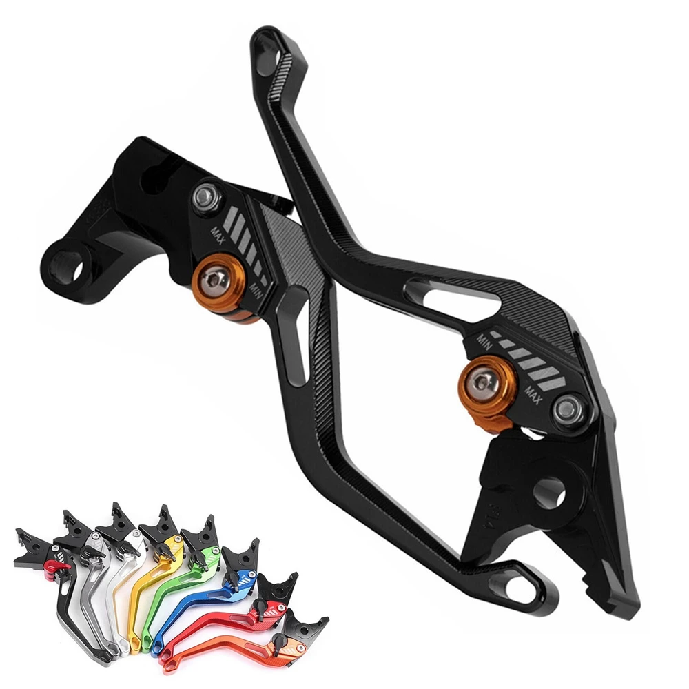 Leviers de frein et d'embrayage de moto 5D Radium 168mm pour Kawasaki ZX 7R/7RR, ZX1100/ZX-11, ZG1000 CONCOURS, ZX9, ZRX1100/1200, ZZR1200