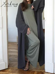 MiuKoMiYa Oversized Thin Long Cardigans Women Summer Long Sleeve Knitted Outerwear Hollow Thin Cardigans For Women Summer 2025