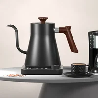 Bouilloire électrique à col de cygne 900ML, cafetière à infusion manuelle, théière intelligente, Pot de contrôle de la température, bouilloire à chauffage rapide 110v/220v 2