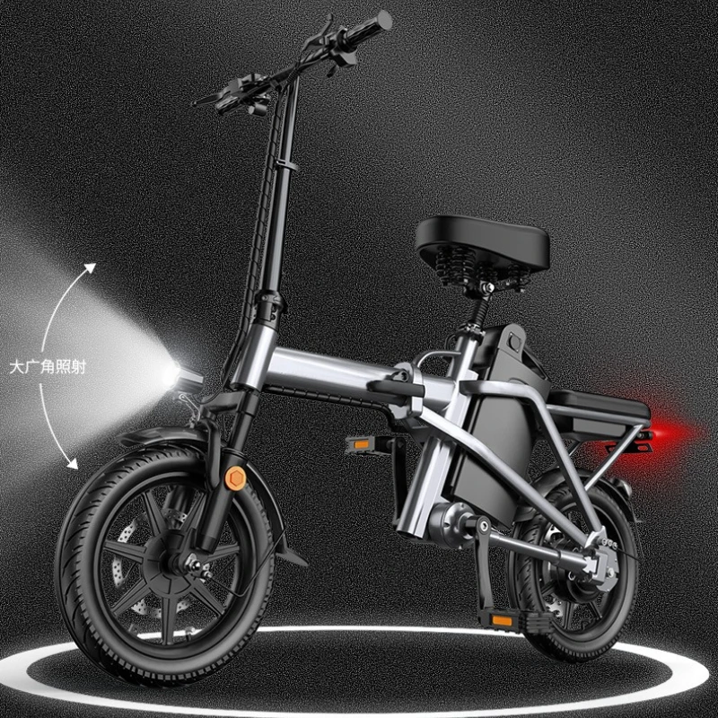 Patinete Eléctrico Plegable de Aleación de Aluminio Ligero, Vehículo Eléctrico, Mobiliario Comercial, Patinete Elétrico ZY60DDC