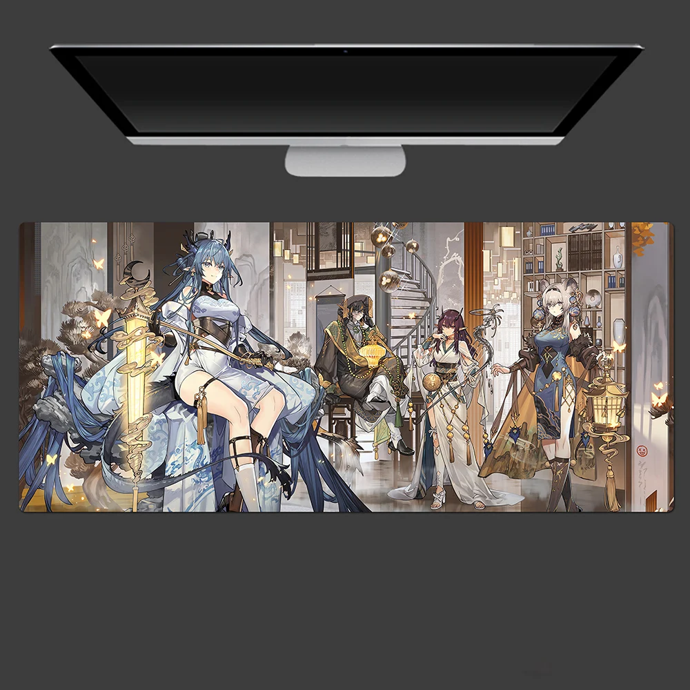 

Arknights Anime Second Element Hd Printed Gaming Mouse Pad Rubber Desk Mat for Keyboard and Pc Accessories
