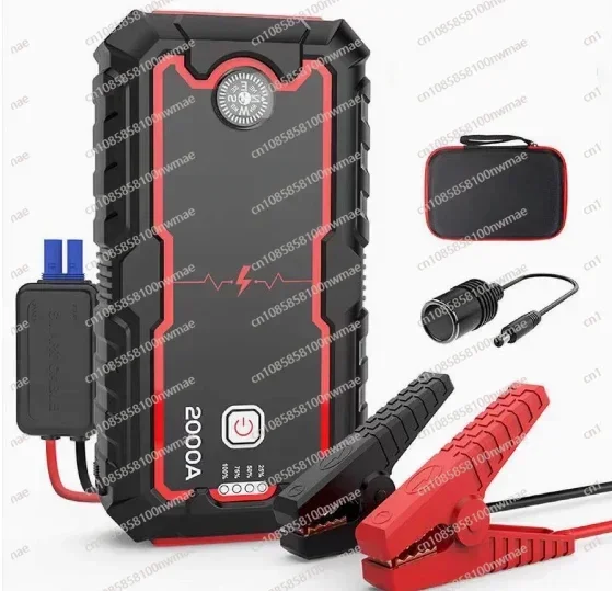 Car Jump Starter Power Bank Vehicle Booster Starting Device  Emergency Tool 2000A Jumpstart Gasoline Diesel Cars Wholesale