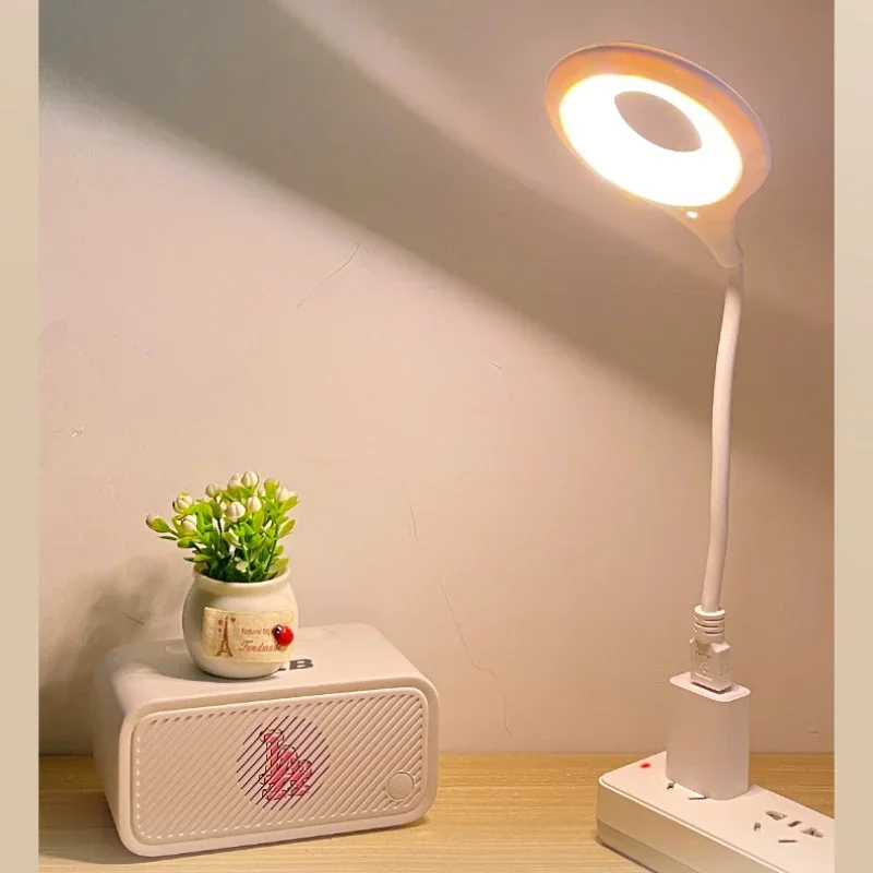 Intelligent Voice Light USB Voice Control Lamp Voice Control LED Mini Portable Night Lights Reading Light