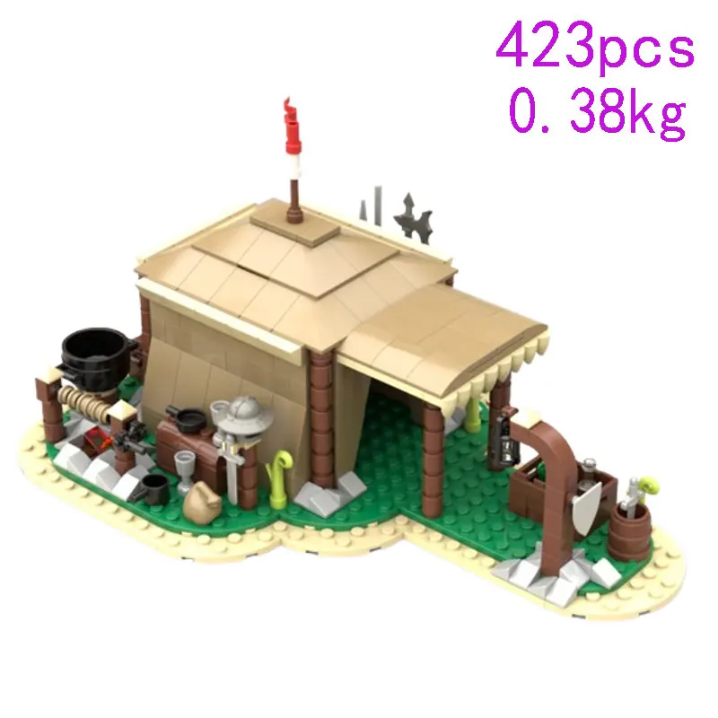 45 Spot MOC-85668 Casa 145861 Tenda 114761 Stabile Piccole Particelle di Montaggio Blocchi di Costruzione Giocattolo Educativo Modello Regalo Set Ornamen