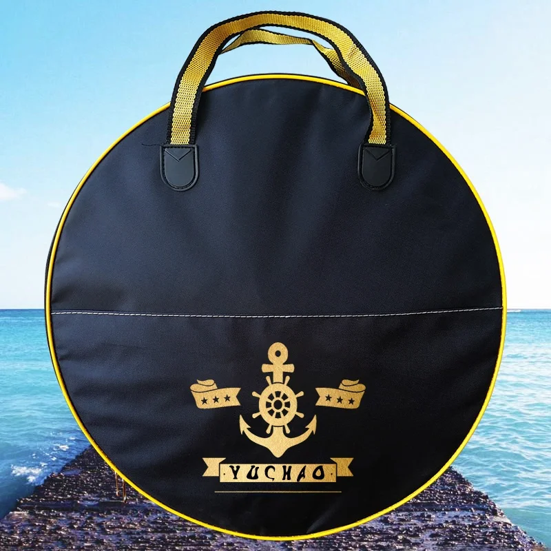 Thickened Breathable round Fish Guard Bag Anti-Odor Wear-Resistant Multi-Functional Fishing Gear Ocean Bank Lure Pond Stream ...