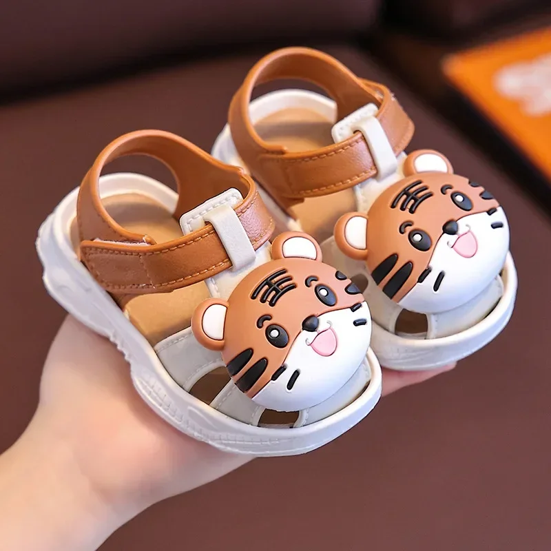 

2024 Fashion High Quality Comfortable Breathable Baby Children Outdoor Sandals Versatile Cute Cartoon Girls Infants Walking Shoe