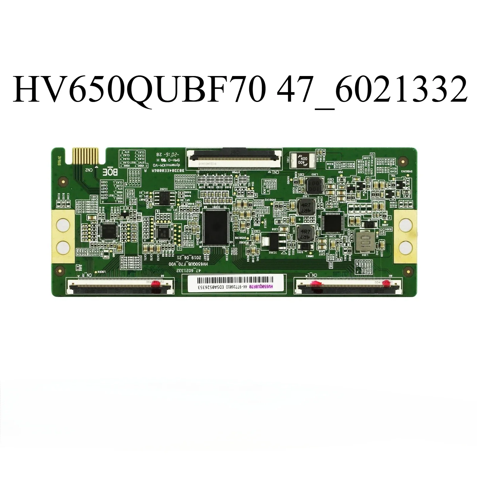 47_6021332 HV650QUB_F70_V00 HV650QUBF70 44-97716010 T-CON Logic Board is for V655-J04 V655-H4 M656-H4 M656-G4 65PFL5766/F7D TV