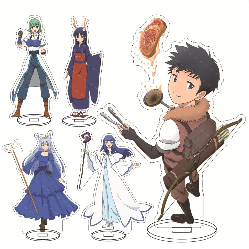 A Playthrough Of A Certain Dude's Vrmmo Life Acrylic Stand Model Plate Decoration Originality Desk Figure Display Cartoon Gift