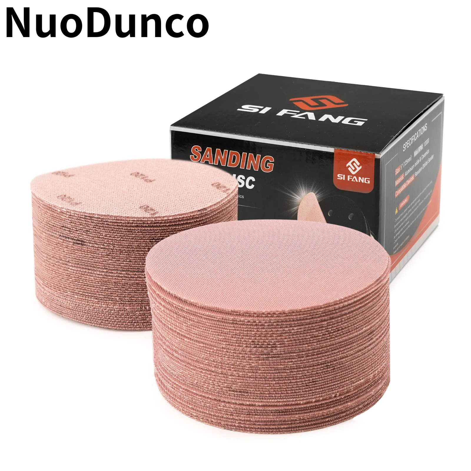 

5-дюймовые сетчатые шлифовальные диски, беспыльная наждачная бумага с крючком и петлей, антиблокирующая сетка, листы наждачной бумаги для полировки дерева кузова автомобиля