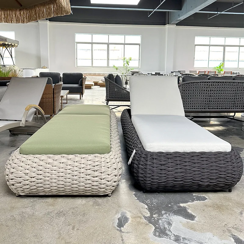

Outdoor Lounging Villa Swimming Pool Loungers Cross Border Sunbathing Loungers Homestay Outdoor Beach Loungers