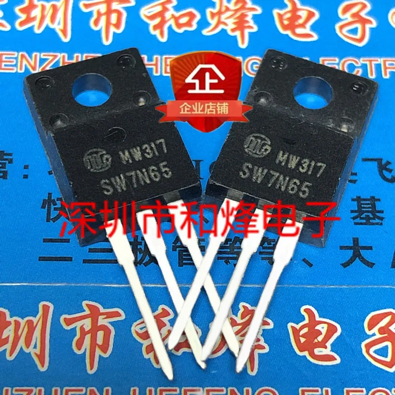 5PCS-10PCS SW7N65 TO-220F 650V 7A Baru dan Asli Tersedia