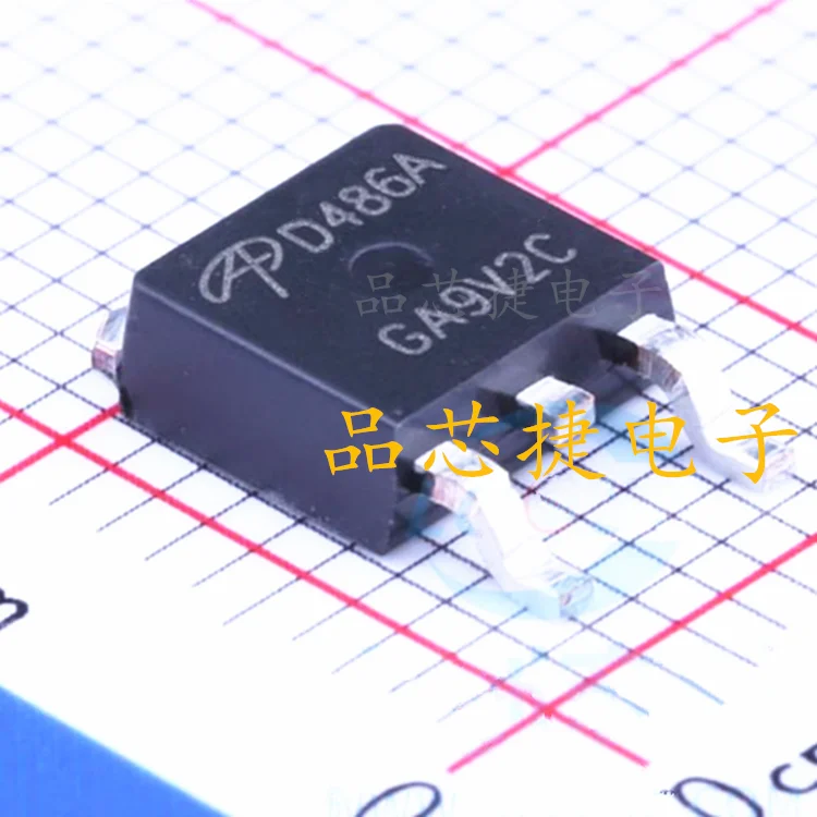 10 pces original nova tela de seda d486a d486a to252 40v 50a mos tubo fet chip