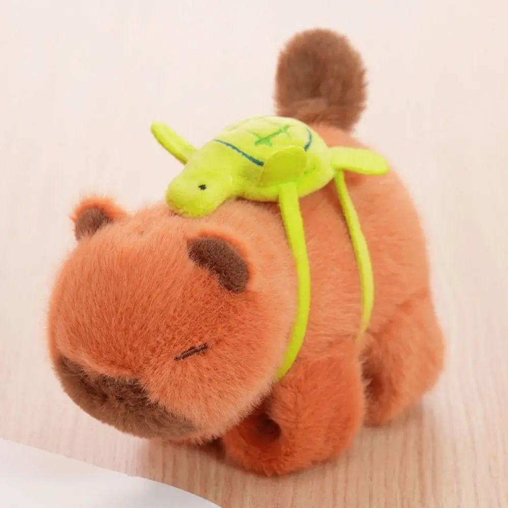 Capibara Roditore Slap Bracciale Serie Simulazione Girevole Peluche Bambola Slap Bracciale Wagging Tail Morbido Capibara Peluche Fascia da Polso