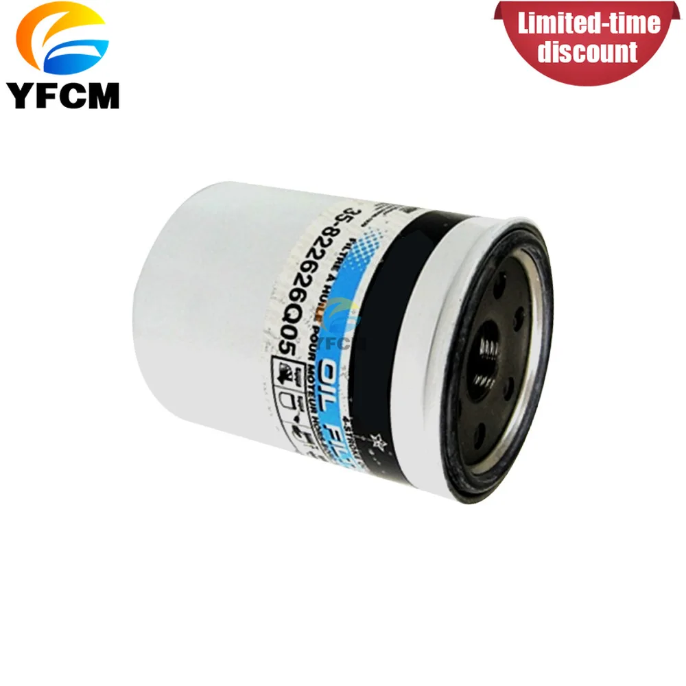1 PCS 35-822626Q05 Engine Oil Filter for Water-Cooled Outboard 25-115HP