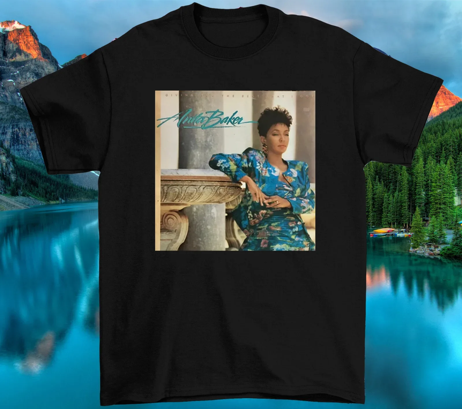 1988 Anita Baker Giving You the Best That T Shirt Black Size S 5XL GO297