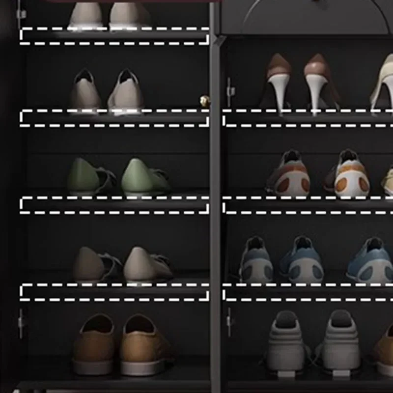 

Роскошные витрины для обуви, экономия места, предметы первой необходимости, минималистичная многослойная полка для обуви, скандинавское хранилище, Schoenrek, мебель для прихожей