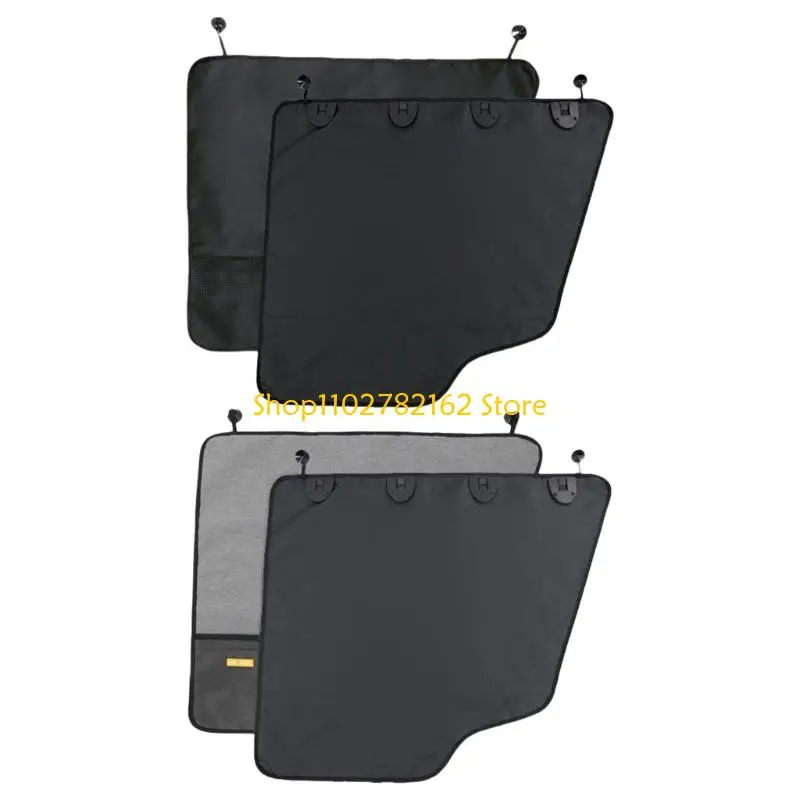 

547B Car Door Protector for Dogs, Waterproof Antiscratch Vehicle Pet Door Cover Pet Side Panel Guard Accessories