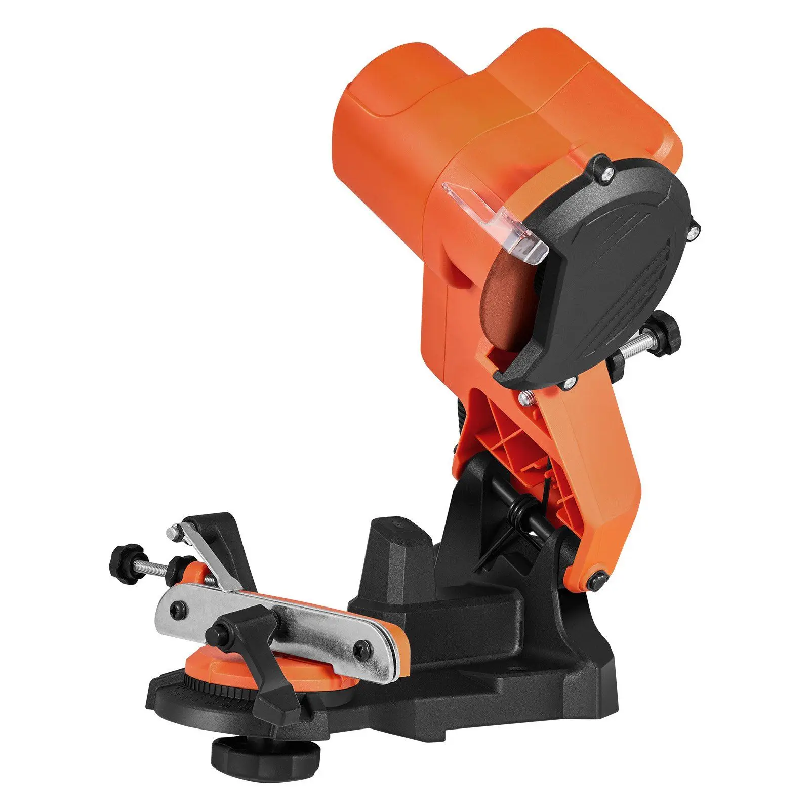 

Электрическая точилка для цепей бензопил, 85 Вт, 5000 об/мин, профессиональный инструмент для заточки цепей бензопил с 2 насадками для шлифовки