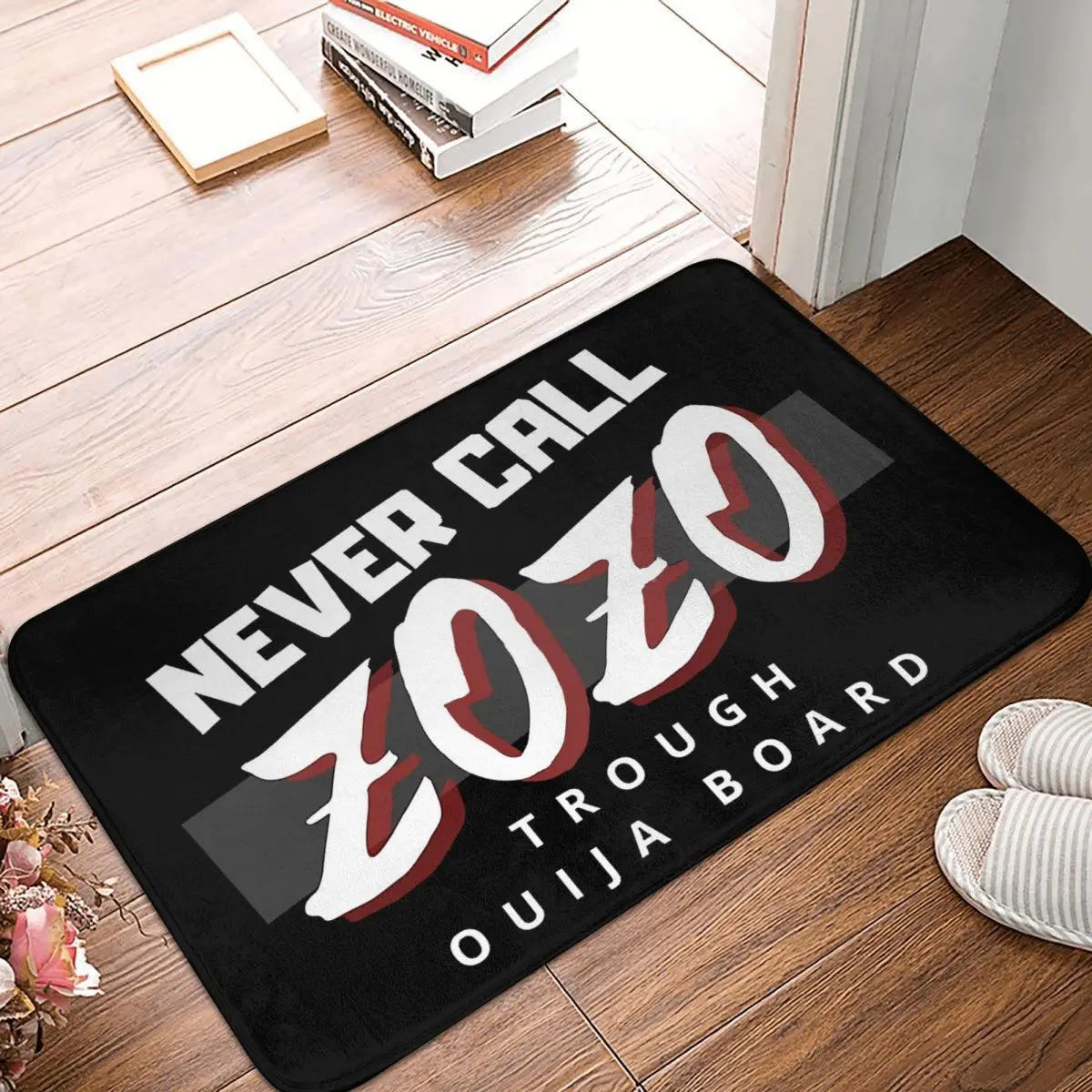 

Ouija Board Kitchen Non-Slip Carpet Never Call ZOZO Bedroom Mat Entrance Door Doormat Floor Decoration Rug