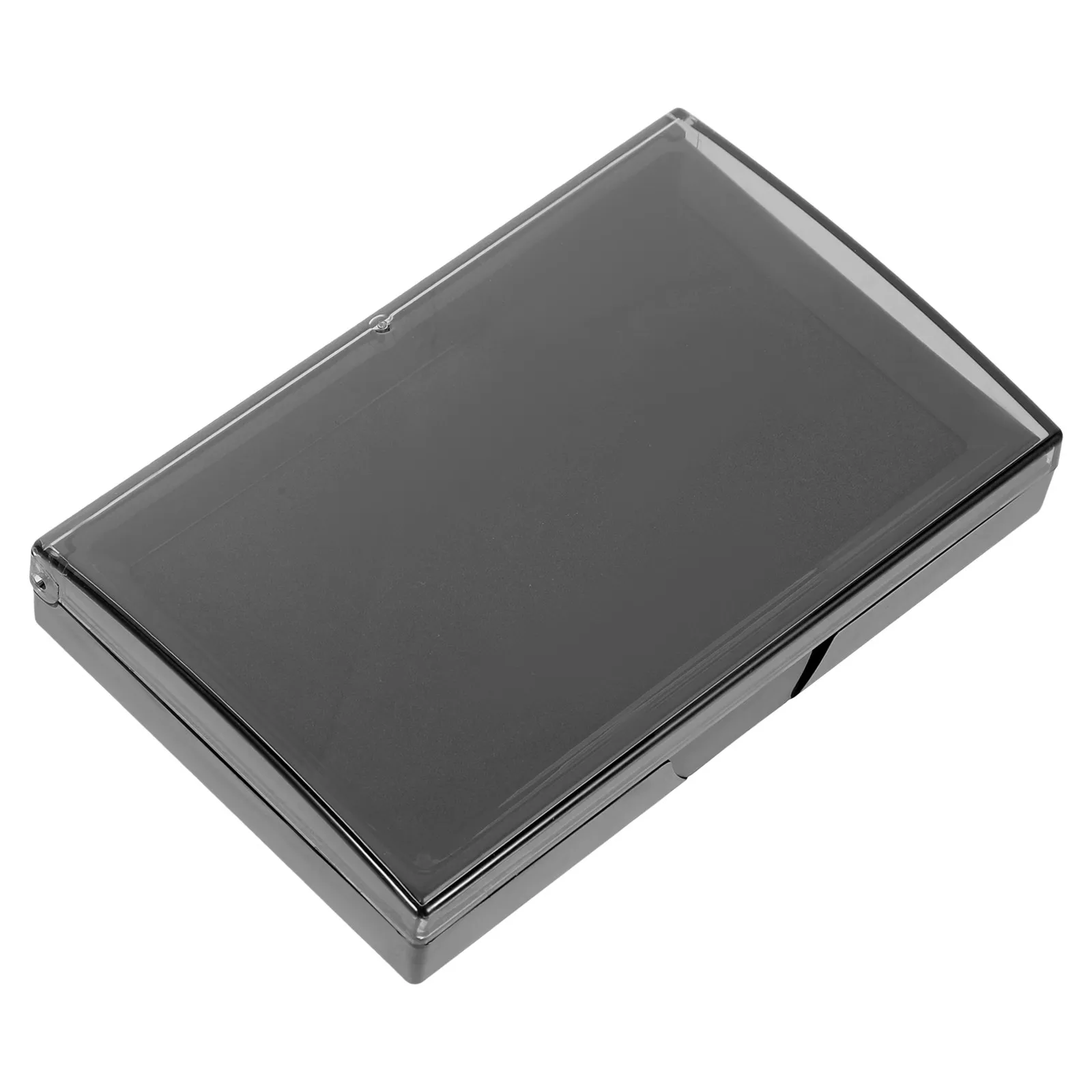 Chinese Retro Style Inkpad Plastic Sealing Box Ink Pad for Calligraphy Painting Stamping Art Supplies Clear Storage Container view 2