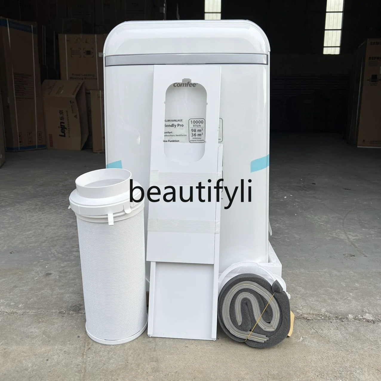 

Portable Air Conditioner Single Cooling Unit No Outdoor Unit Required Installation-Free