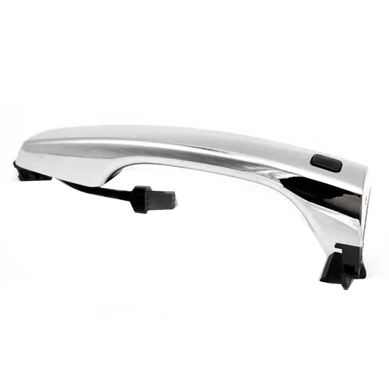 

1Pair Front Door Inductive Chrome Handle Have Button 82651-C5710 82661-C5710 For Kia Sorento 2015-2018 Door Pull Lid Accessories