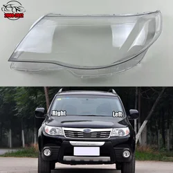 For Subaru Forester 2009 2010 2011 2012 Headlight Cover Transparent Headlamp Shell Plexiglass Replace Original Lampshade
