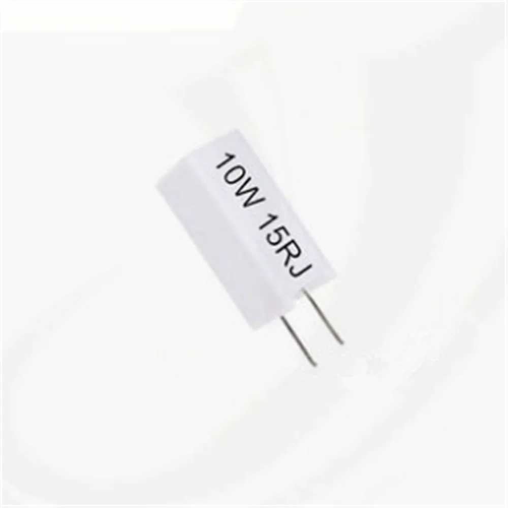 5 قطعة SQM RX27-5 مقاومات طاقة الأسمنت العمودي 10 واط 10/12/15/20/22/30/39/47/51/100/150/200/300R أوم السيراميك