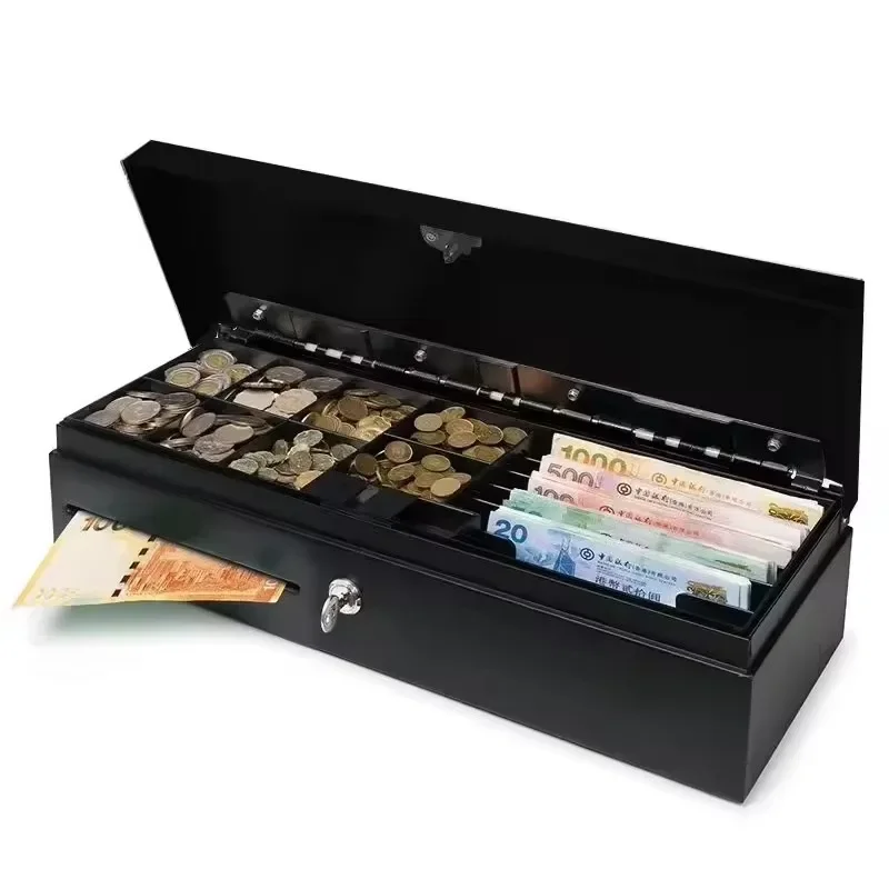 Adlerpos FLIP TOP FT 460 460mm  12v 24v  High Quality Cash Drawer Key Lock 2-position or 3-position