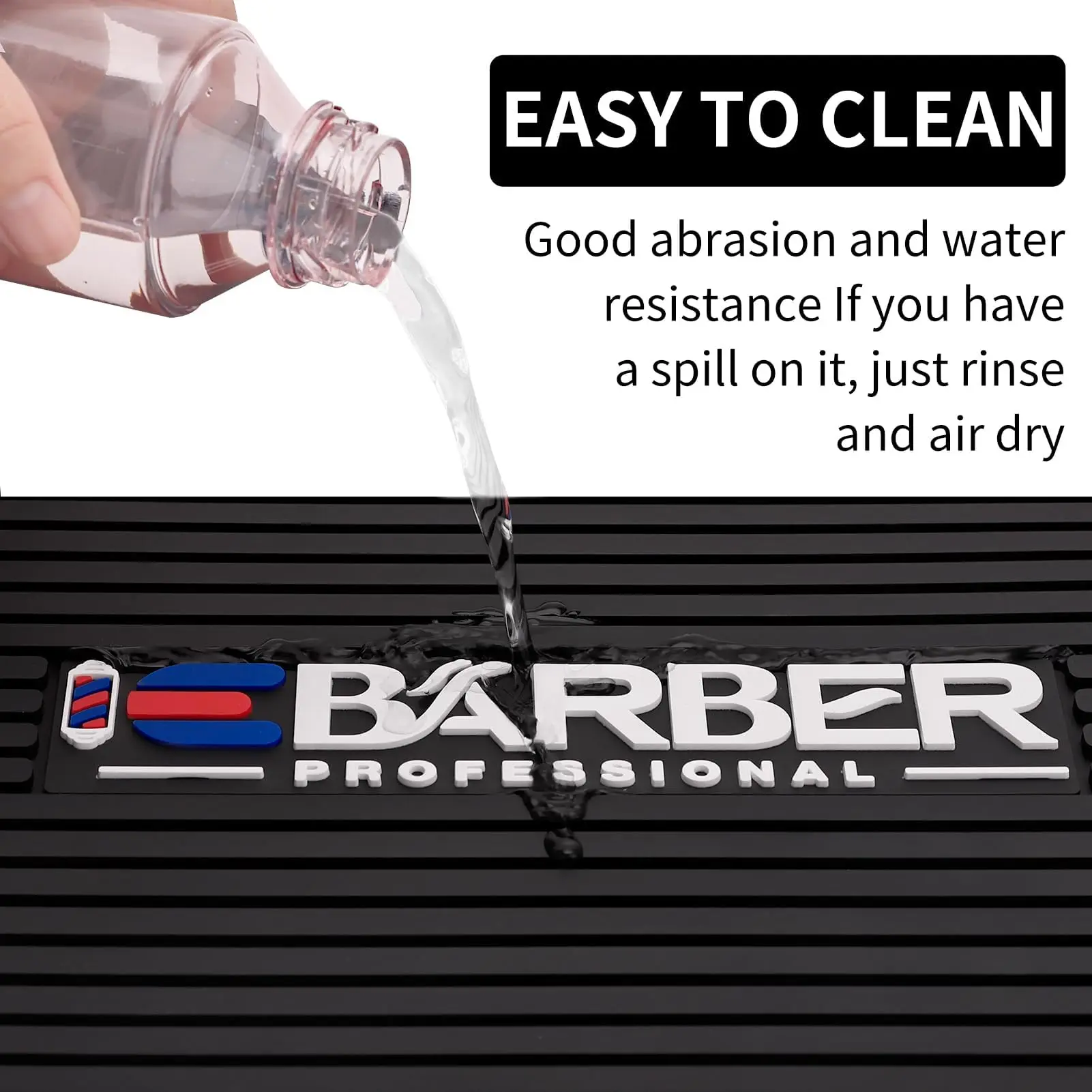 4/6grid Magnetic Anti-skid Pad Clippers Scissors Trimmers Holder Tray Silicone Storage Table Mat Heat Resistant Barber Tools ﻿