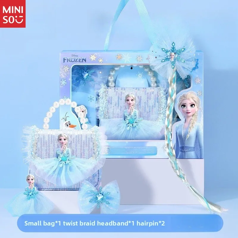 Disney Kids Elsa Crossbody Bag 2025 | Girls' Mini Handbag, Chic Princess Style