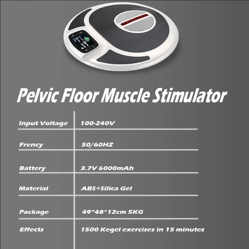 Non-invasive  Kegel Exercise Trainning Chair EMS Electric Pelvic Floor Muscle Stimulator Postpartum Repair Machine