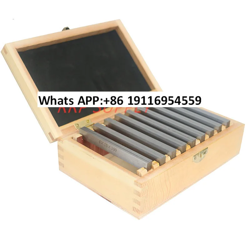 

100X4mm 9 pairs of high-hardness parallel blocks, parallel pads for quenching high-hardness milling machines