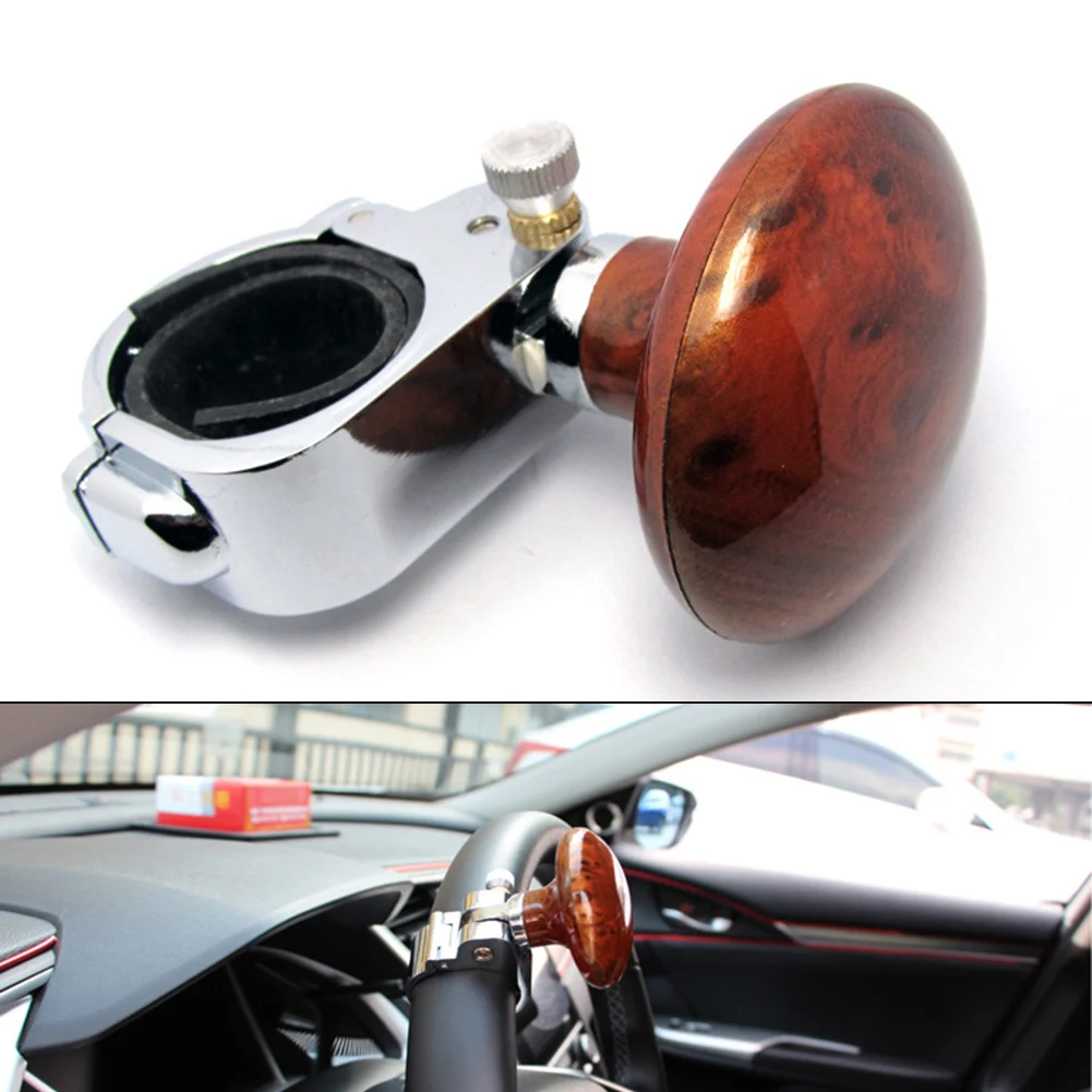 عجلة قيادة السيارة لوقوف السيارات تساعد على توجيه السيارة، سهلة التركيب، توجيه سهل، مناورة سلسة #5