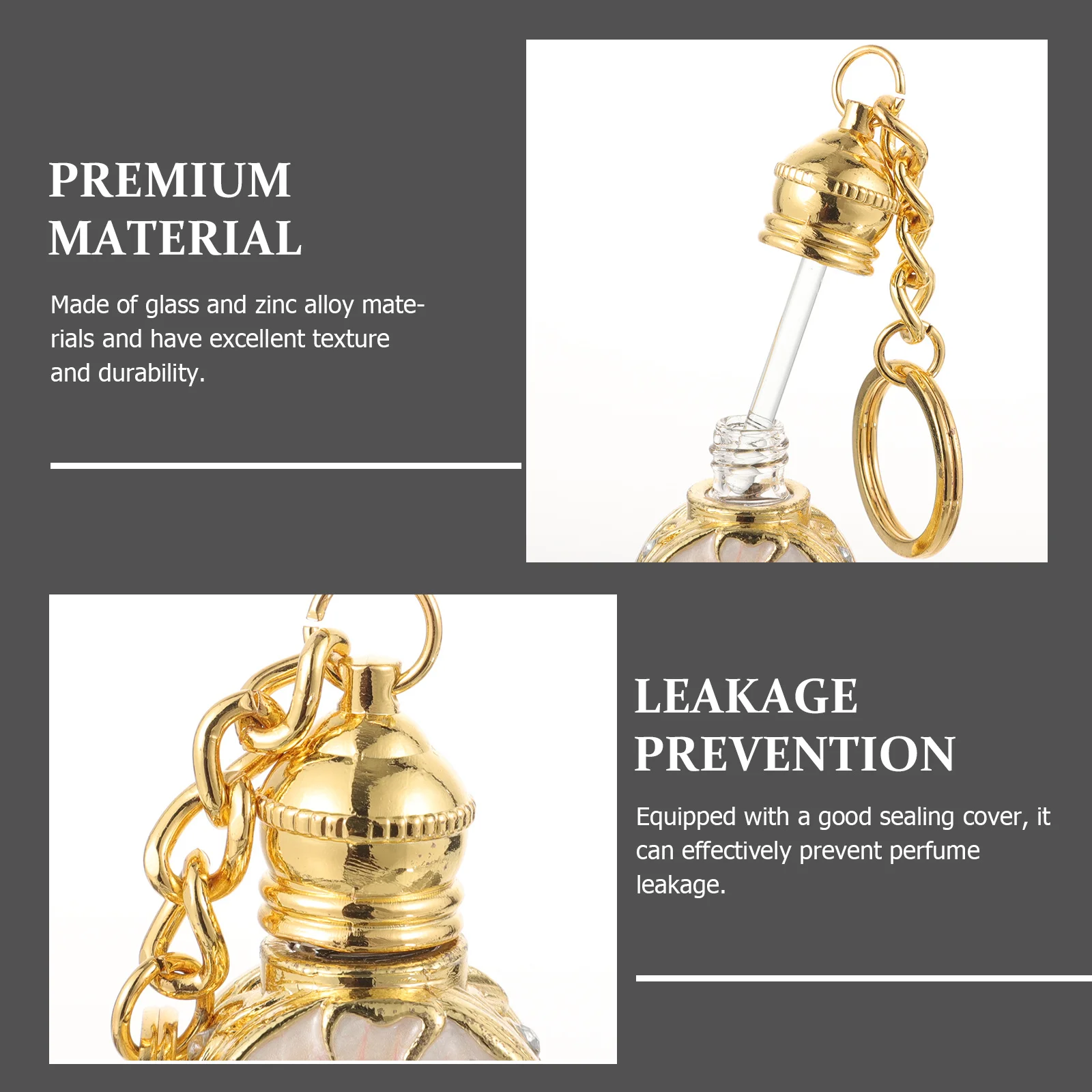 

Travel Size Refillable Perfume Bottle Empty Mini Glass Container Portable Fragrance Dispenser Compact Sample Bottle