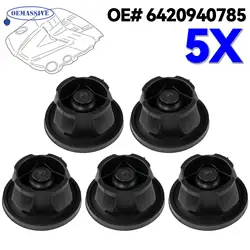 OEMASSIVE 5pcs Engine Cover Gommets Rubber For Mercedes Benz S204 W212 X164 X204 W251 V251 W221 Viano Vito W639 Sprinter 906