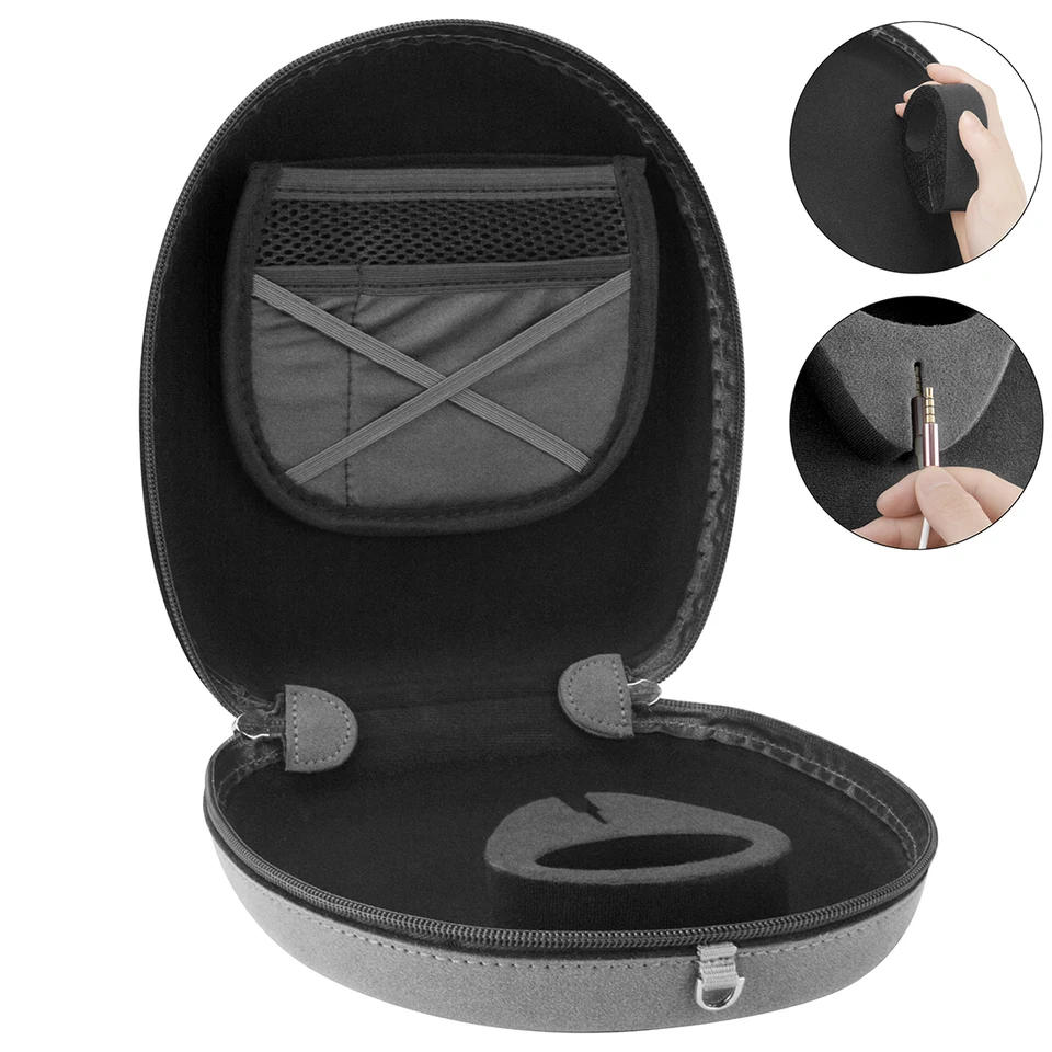 Geekria Headphones Case Pouch For B&O BeoPlay HX H95 H9 H9i H8