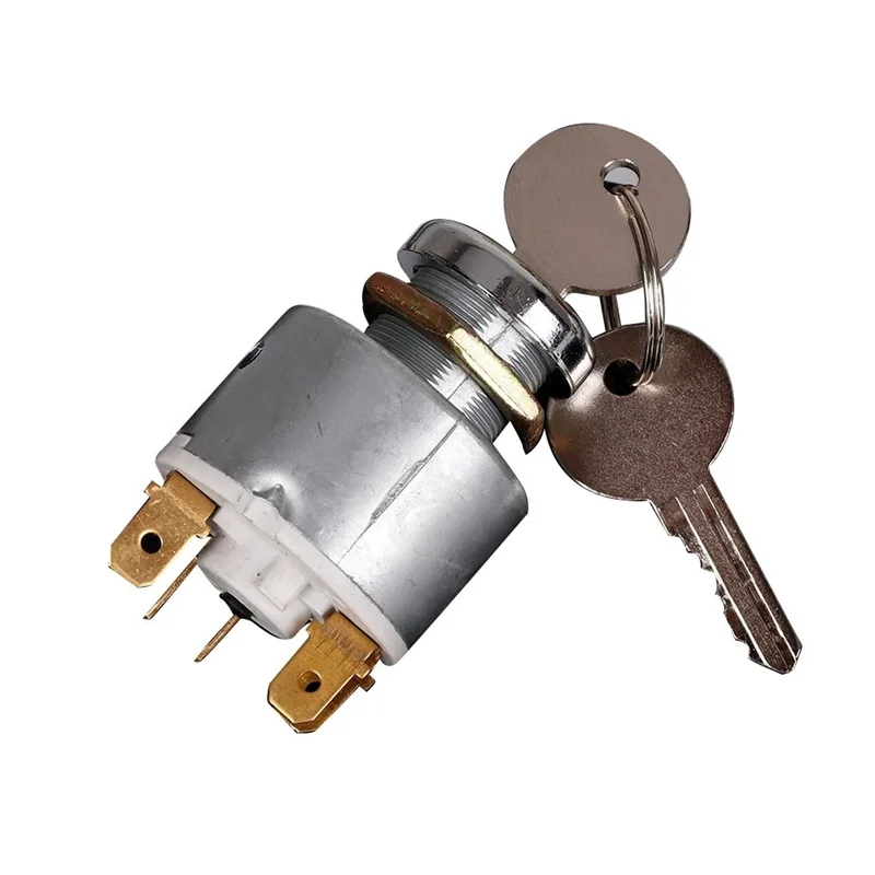 12V Universal Car Auto 3 Position ON OFF Start Ignition Switch Controls W/ 2 Keys SPB501